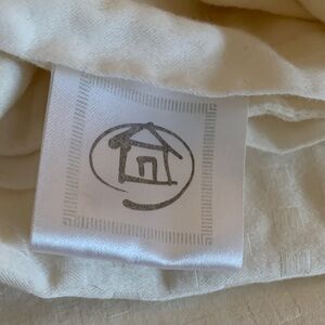 Sears Textured 100% Cotton Duvet Covers | Set of 2 Twin / Single | Cream